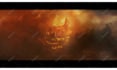 create your logo intro animation destroying by heat and wind, outro video