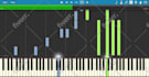create a synthesia piano tutorial video