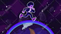 create pixel art animation lofi style in loop
