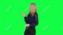 be your enthusiastic presenter with greenscreen