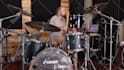 record an energetic drum track for your rock song