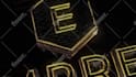 create custom 3d gold metal logo animation intro