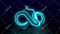 create amazing fire and neon logo animation video intro