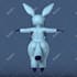 create 3d character model for you