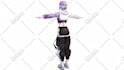 3d model a cute anime girl in blender for games and animations