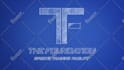 make a blueprint drawing logo reveal intro