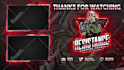 create outro video for youtube and twitch channel