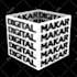 3d logo from 2d, with stl file, render, 360 spin video