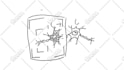 create whiteboard videos with the hand drawing on screen