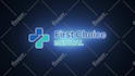 transform your logo into techno glare screensaver