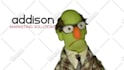 have harold the puppet make a video about anything