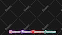 create social media overlay