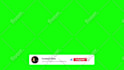 create animated youtube subscribe button and bell icon