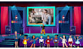 create an 2d animated lyric video or music video