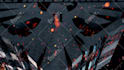 create 3d grunge metal and fire logo intro