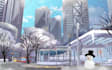 draw custom live2d anime background for vtuber, animation, concept art