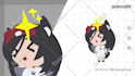 design 3d vtuber model character chibi for vseeface and vrchat