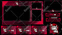 craft professional twitch overlay, stream overlay, mascot logo