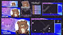 create cute an animated stream overlay for kick, twitch, youtube