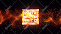 make fire motorcycle logo reveal intro