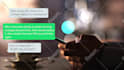 make a text messages chat animation