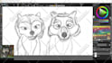 make lesson of painting online