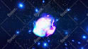 create space explosion logo opener