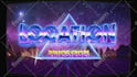 80s vhs retro style car ride logo intro animation