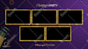 create a professional twitch overlay stream package