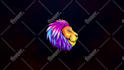 do stunning wolf, horse, lion or panther logo animation