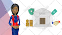 create a 3d character explainer video with infographic