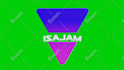 3d  logo rotating and text rotating animation perfect loop