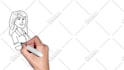 create WHITEBOARD doodle animation