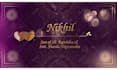 create premium indian traditional wedding invitation video