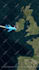 create plane travel route map animation for vlogs and video