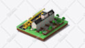 create high quality 3d low poly animation for your project