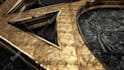 make cinematic 3d gold logo animation 4k