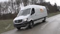 make the white van video for your business logo