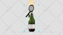 make bottle reveal logo in new year video