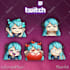 do animated emotes custom made from your ideas for twitch discord tiktok