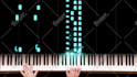 make you a 2d piano visualizer for your live piano performance plz chat first