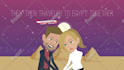 create a gorgeous romantic animated wedding invitation video