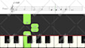 make an animated piano tutorial video for any song