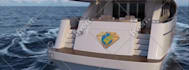 make luxury yacht boat logo opener