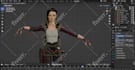 3d character rigging professionally in blender and maya