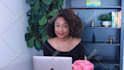 create a friendly spokesperson video in a natural background