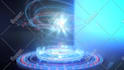 create a tech glowing loading HD opener video intro with logo