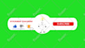 make modern youtube subscribe animation, like and bell icon button