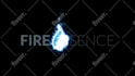 draw your logo with burning fire
