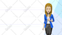 create a 3d character explainer video with infographic